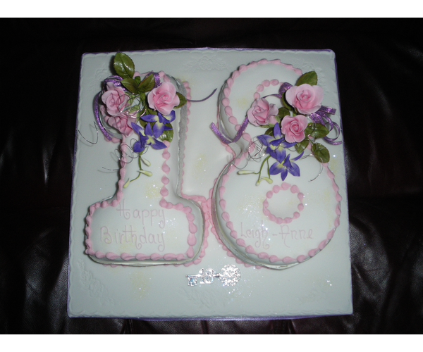 Numbered Birthday Cakes 5